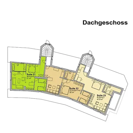 Apartment Alpenhotel Boedele - Luxus Mit 2 Sz 21 3*